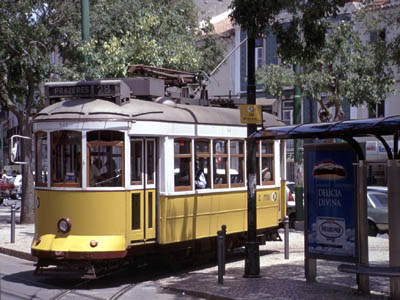 Strassenbahn in Lissabon