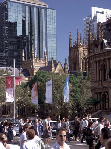 Am Rathaus in Sydney