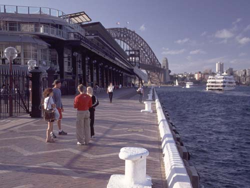 Am Hafen in Sydney