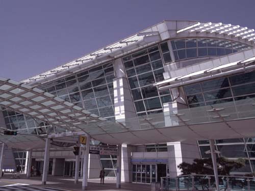 Das Flughafengeb�ude in Seoul