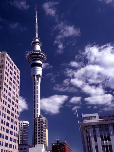 Der Skytower, Auckland's bester Ausichtspunkt