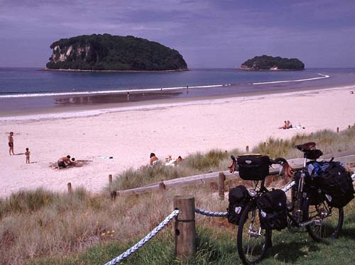 Am Strand in Whangamata