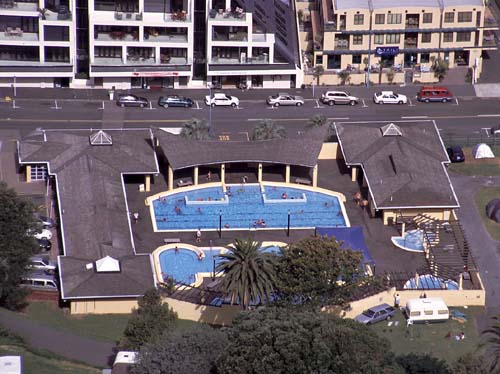 Das Thermalbad in Mt. Maunganui