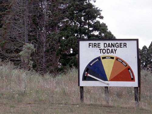 Fire Danger: 