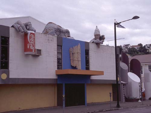 King-Kong und das Kunst-Museum in Napier