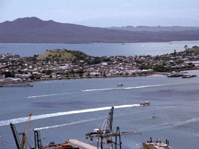 Devonport und Rangitoto Island