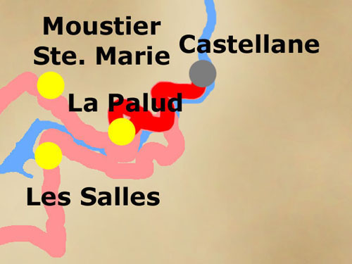 7. Etappe: La Palud - Castellane - La Palud am 11.09.2004
