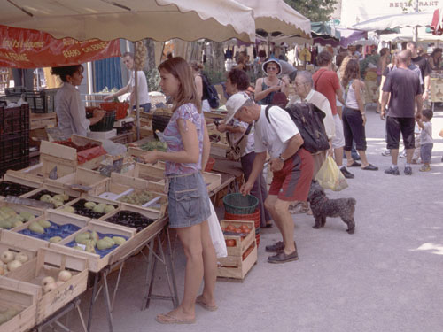 Markt in Castellane