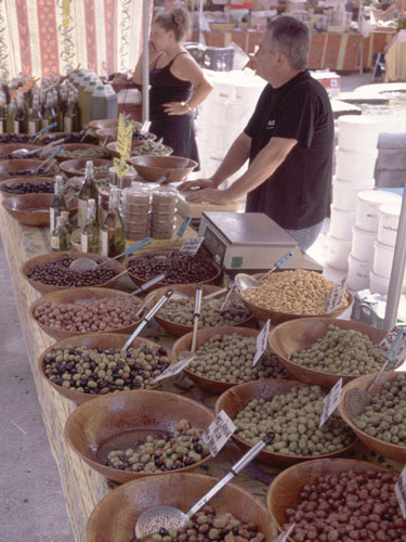 Markt in Castellane