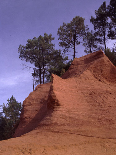 Im Ockerbruch in Roussillion