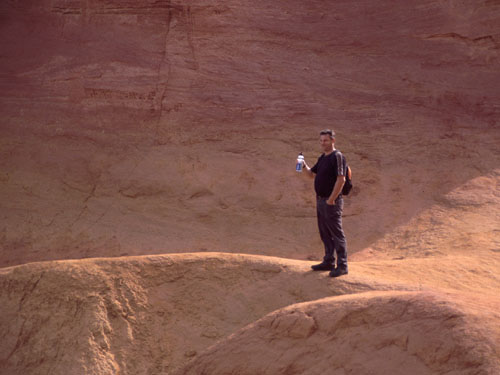 Im Ockerbruch in Roussillion