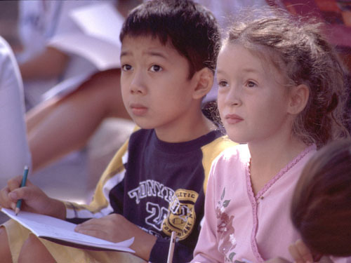 Zeichenstunde am Papstpalast