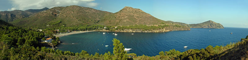 Bucht nahe Roses auf der Halbinsel des Cap de Creu