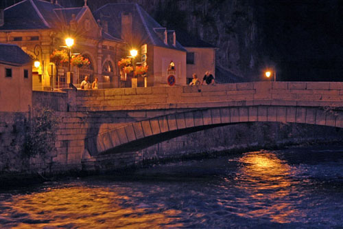 Garonnebrücke in St. Beat
