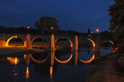 Audebrücke in Carcassonne