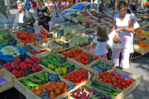 Markt in Béziers