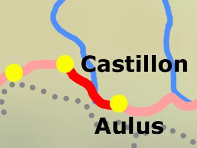Dienstag, 26.07. Castillon en Couserans - Col de la Core - Col de Latrape - Aulus les Bains: